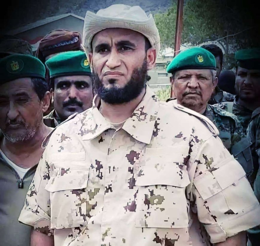 القيادي الأمني عبدالرحمن الشنيني يتقدم بطلب إعفائه من رئاسة جهاز مكافحة الإرهاب وأركان الحزام الأمني في أبين