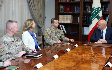 عون: الجيش اللبناني يقوم بمهامه كاملة في الجنوب