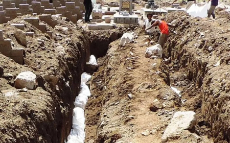 قلق حقوقي بعد إعلان الحوثيين دفن نحو 200 جثة مجهولة في عمران