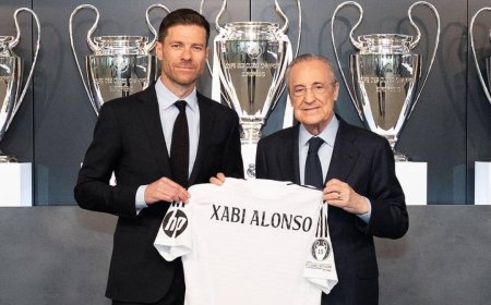 رسمياً تشابي ألونسو مدرباً لريال مدريد 