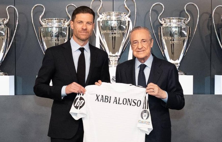 رسمياً تشابي ألونسو مدرباً لريال مدريد