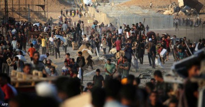 غزة: استشهاد 20 فلسطينيا في موقع لتوزيع المساعدات