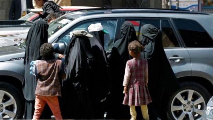 الحرب في اليمن تُجبر نساء على التسول