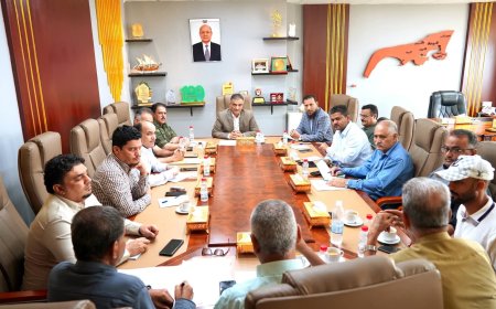 لملس يرأس اجتماعًا لتقييم حملة ضبط الأسعار في العاصمة عدن