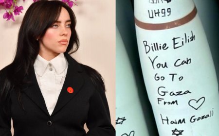 جدل واسع بعد كتابة أسماء مشاهير على صواريخ إسرائيلية موجهة لغزة