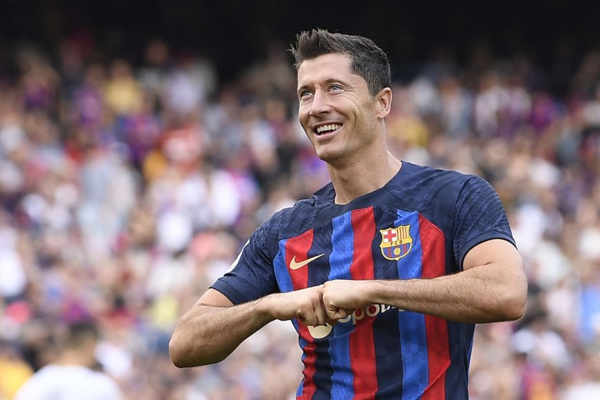 برشلونة يعلن إصابة ليفاندوفسكي و استبعاده من مواجهة كومو
