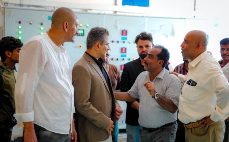 المحافظ لملس يدشّن محطة ضخ رئيسية لمياه الصرف الصحي بتمويل ألماني