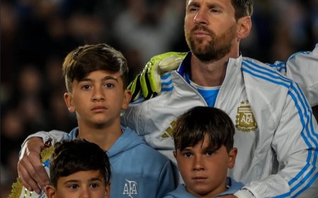 ليونيل ميسي يودّع المنتخب الأرجنتيني بكلمات مؤثرة