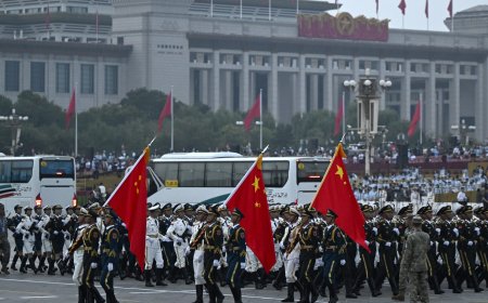 " لست وحدك " الصين تنظم أكبر عرض عسكري في تاريخها الحديث و توجه رسائل إلى واشنطن