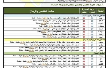 الأرصاد تحذر: سيول وأمطار رعدية في المرتفعات والسواحل