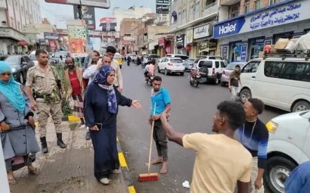 اغتيال مديرة صندوق النظافة في تعز.. وإضراب شامل يجتاح المدينة