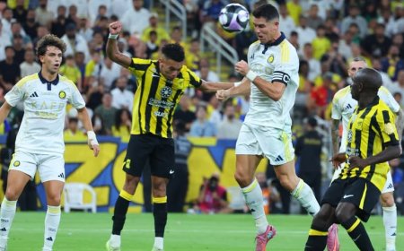 النصر يحسم الكلاسيكو بثنائية ماني ورونالدو ويعتلي صدارة الدوري السعودي