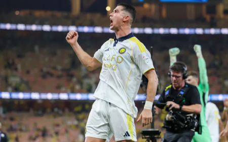 رونالدو يتفوق على المغربي حمد الله ويصبح الهداف التاريخي للنصر بـ78 هدفا