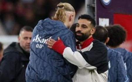 بين محمد صلاح وإيرلينغ هالاند.. صراع من نوع آخر في البريميرليغ