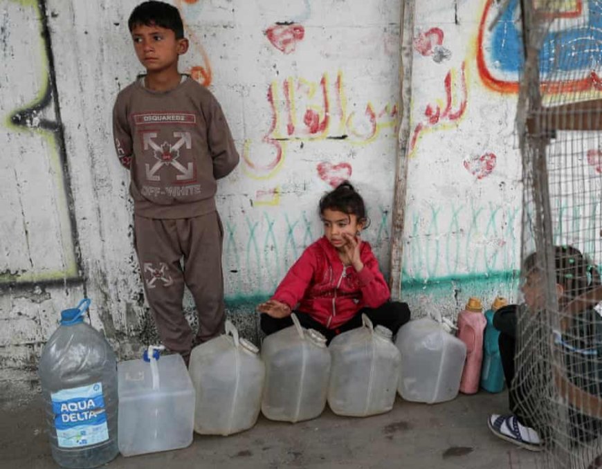 غزة تشهد “أزمة عطش” حادة بعد تدمير الاحتلال 75% من آبارها المركزية