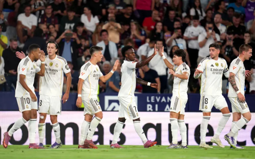 ريال مدريد يواصل انتصاراته و يكتسح ليفانتي برباعية