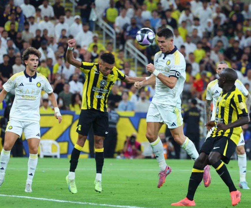 النصر يحسم الكلاسيكو بثنائية ماني ورونالدو ويعتلي صدارة الدوري السعودي