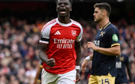 أرسنال يهزم وست هام بثنائية نظيفة ويحتفل بالمباراة الـ300 لأرتيتا