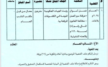 هيئة مكافحة الفساد تكشف أسماء أكثر من ٢٠٠ جهة حكومية لا تورد مواردها للبنك المركزي (وثائق)