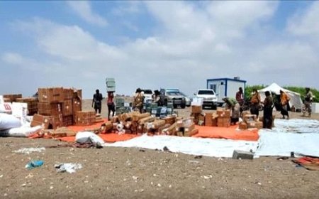 ضبط قارب محمّل بمعدات صناعة المُسيرات في سواحل رأس العارة بلحج