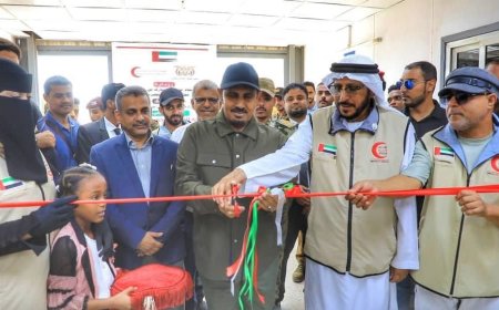 “نهر الحياة”.. مبادرة إنسانية إماراتية تُعيد الأمل لأطفال حضرموت