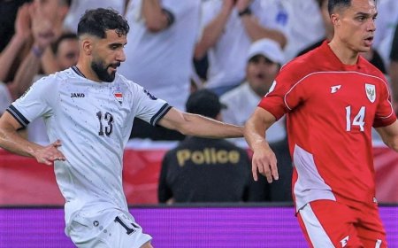 العراق ينعش آماله المونديالية بانتصار ثمين على إندونيسيا بهدف زيدان إقبال