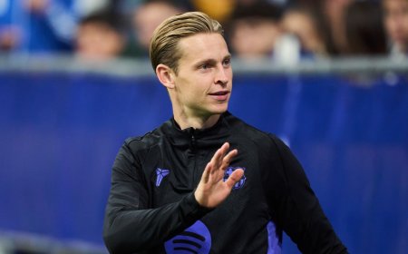 برشلونة يُجدد عقد فرينكي دي يونغ حتى عام 2029 ببند جزائي ضخم