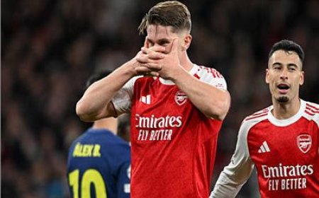 آرسنال يمطر شباك أتلتيكو مدريد برباعية في دوري الأبطال