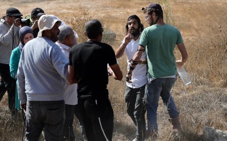 الإحتلال الإسرائيلي يمنع المزارعين الفلسطنيين من الوصول إلى مزارعهم و المستوطنون يستمرون في اعتداءاتهم على قاطفي الزيتون