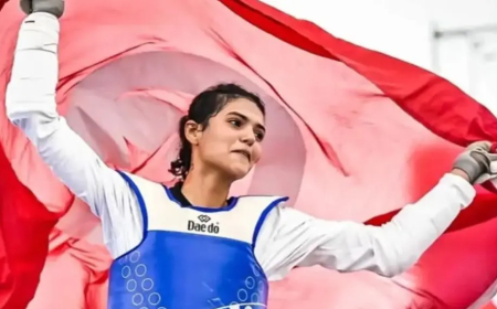 وفاء المسغوني تُهدي تونس ذهبية تاريخية في بطولة العالم للتايكوندو بالصين
