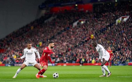 الموعد والقنوات الناقلة لمباراة ليفربول وريال مدريد في دوري أبطال أوروبا