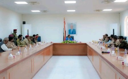 اللجنة الأمنية بشبوة تؤكد المضي بثبات في تعزيز الأمن والاستقرار والتصدي لمشاريع الفوضى والإرهاب