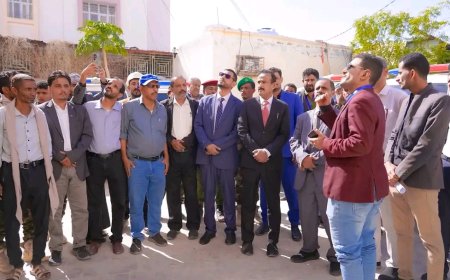 المحافظ بن الوزير يدشّن المرحلة الثانية من تجهيزات مستشفيات المديريات بدعم الأشقاء في دولة الإمارات