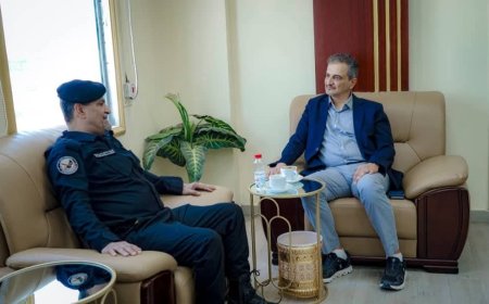 المحافظ لملس يبحث مع رئيس جهاز مكافحة الإرهاب سبل تعزيز الأمن والاستقرار