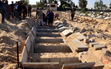 وزارة الصحة في غزة تقرر دفن 38 شهيداً مجهولي الهوية كانت جثامينهم محتجزة لدى الاحتلال