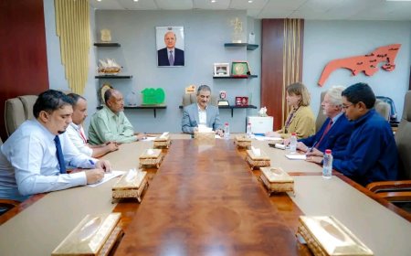 عدن تبحث مع هولندا دعم مؤسسة المياه والصرف الصحي
