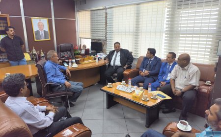 لقاء تشاوري بين مديري شركتي النفط فرع عدن ومصافي عدن لتعزيز التعاون المشترك