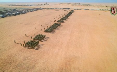 بحضور قيادات عسكرية بارزة قوات دفاع شبوة تحتفل بتخريج اللواء الثامن دفاع شبوة واستعراض جاهزيته القتالية