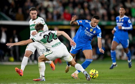 ريال مدريد ينجو من الخسارة ويعود بالصدارة من أرض إلتشي