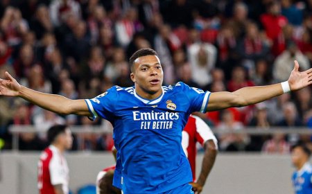 مبابي يقود ريال مدريد لفوز ساحق برباعية لا تُنسى