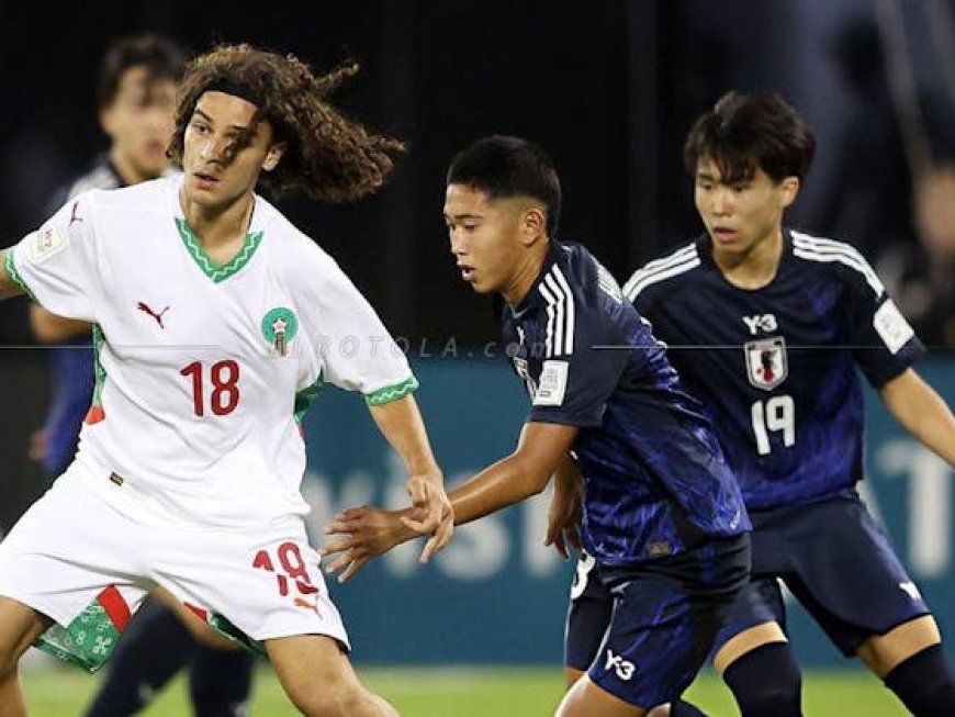 المنتخب المغربي تحت 17 سنة ينهزم أمام نظيره الياباني (2-0) في مستهل مشواره بمونديال الناشئين