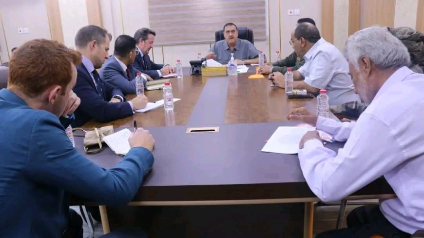 أمن عدن يستقبل وفداً بريطانياً لبحث التعاون الأمني ومكافحة الهجرة غير الشرعية