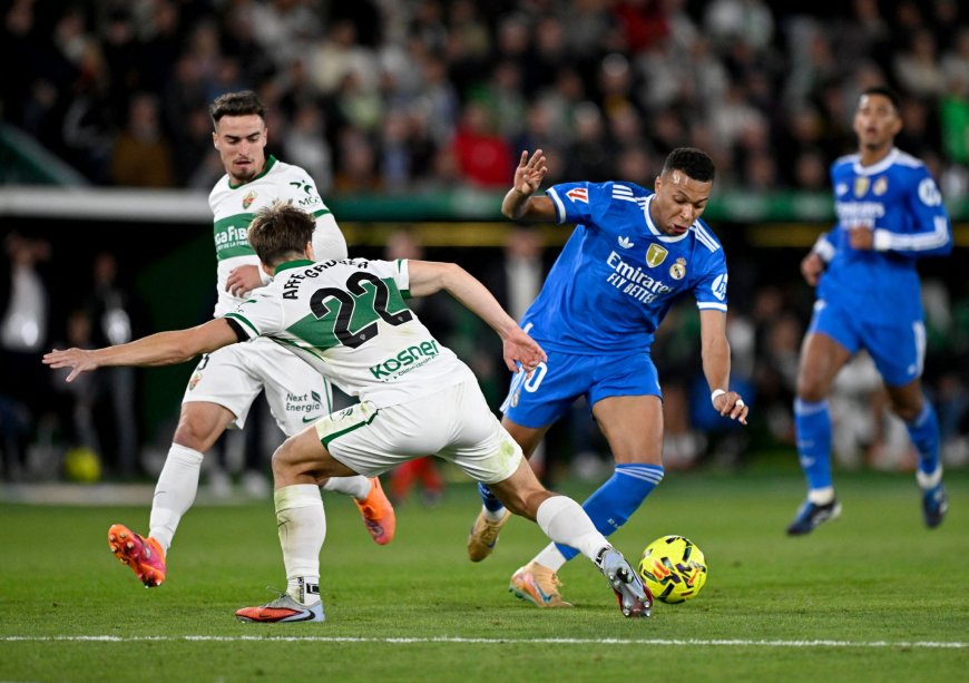 ريال مدريد ينجو من الخسارة ويعود بالصدارة من أرض إلتشي