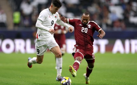 فلسطين تقتنص فوزاً تاريخياً على قطر بهدف قاتل في الوقت بدل الضائع في افتتاحية كأس العرب