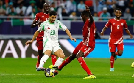 الجزائر تتعادل سلباً مع السودان في بطولة كأس العرب 2025