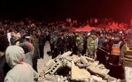 وفاة 4 أطفال وإصابة 12 شخصاً في انهيار مبنيين سكنيين بمدينة فاس المغربية