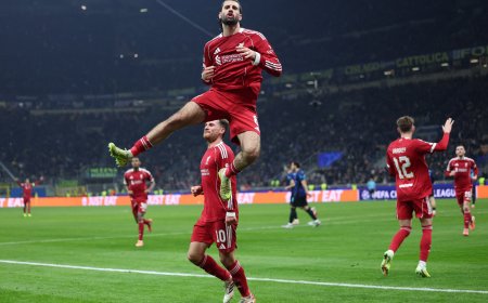 ليفربول يخطف انتصاراً ثميناً من أرض إنتر… وسباق المراكز يشتعل في دوري الأبطال