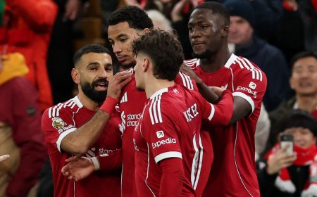 إيكيتيكي يتألّق وصلاح يعود.. ليفربول يتجاوز برايتون بثنائية في البريميرليغ