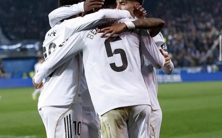 ريال مدريد يتجاوز ألافيس بصعوبة ويواصل مطاردة الصدارة