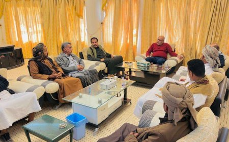 الكثيري يلتقي شباب آل بشر نهد بمديرية حوره ووادي العين